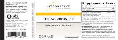 Theracurmin HP label