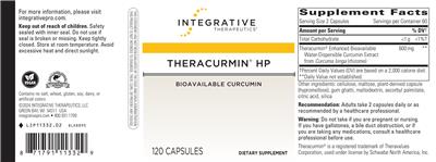 Theracurmin HP label