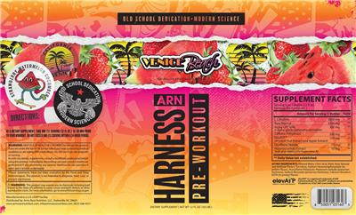 Harness Venice Beach label