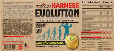 Harness Evolution Jalapeno Margarita label