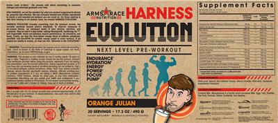 Harness Evolution Orange Julian label