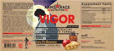 Vigor 2nd Edition Apple Pie Moonshine label