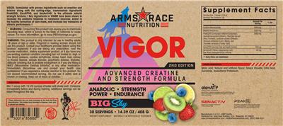 Vigor 2nd Edition Big Sky label