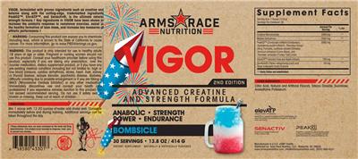Vigor 2nd Edition Bombsicle label