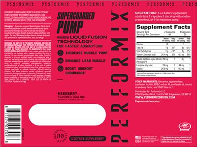Supercharged Pump Redberry label