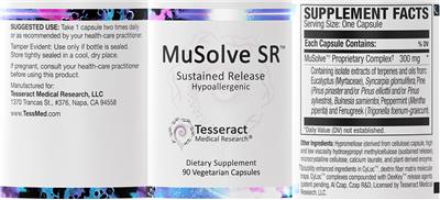 MuSolve-SR label