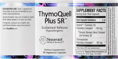 ThymoQuell Plus SR label