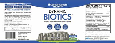 Dynamic Biotics label