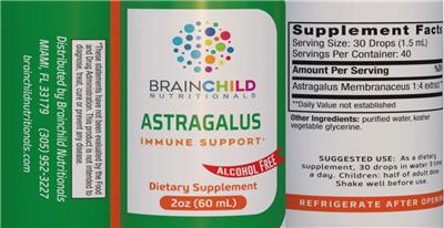 Astragalus label