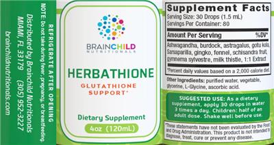 Herbathione label