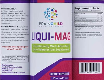 Liqui-Mag label