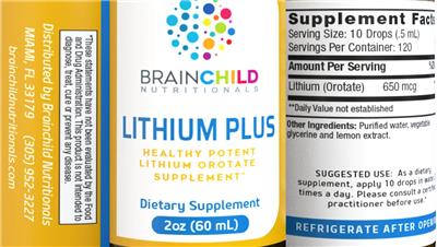 Lithium Plus label