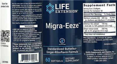 Migra-Eeze label