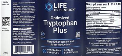 Optimized Tryptophan Plus label