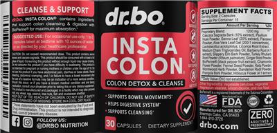 Insta Colon label
