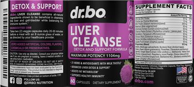 Liver Cleanse label
