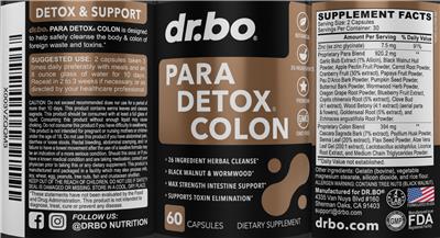 Para Detox Colon label