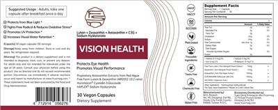 Vision Health label