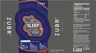 Super Sleep label