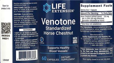 Venotone label