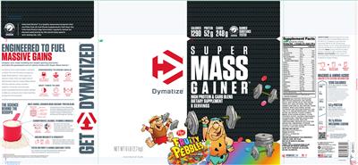 Super Mass Gainer Fruity Pebbles label