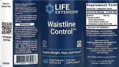 Waist-Line Control label
