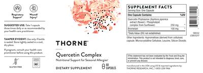 Quercetin Complex label
