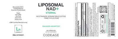 Liposomal NAD+ Eternal label