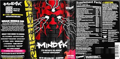Mind FK Tropical Punch label