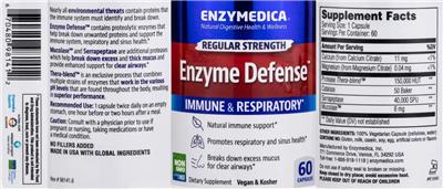 Enzyme Defense label