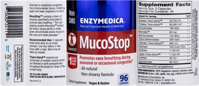 MucoStop label