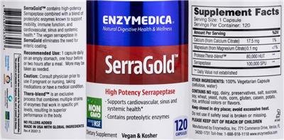 SerraGold label