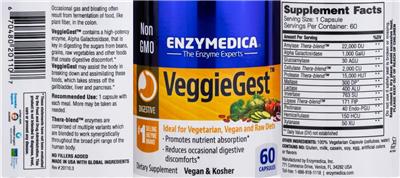 VeggieGest label