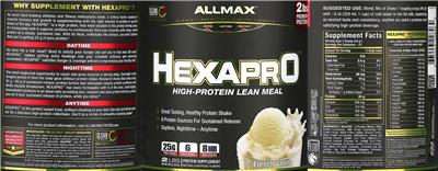 HEXAPRO French Vanilla label