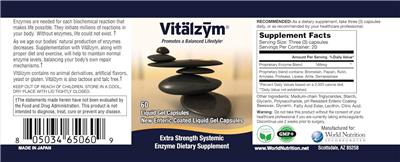 Vitalzym label