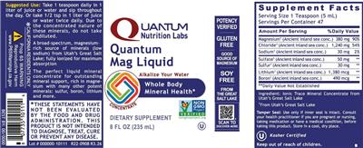 Quantum Mag Liquid label