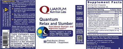 Quantum Relax and Slumber label