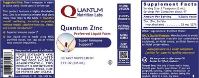 Quantum Zinc label