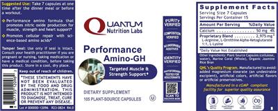 Performance Amino-GH label