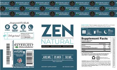 Zen Natural label