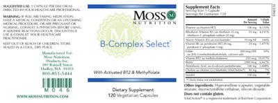 B-Complex Select label