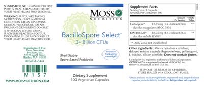 BacilloSpore Select label