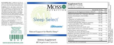 Sleep Select label