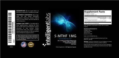 5-MTHF 1 mg label