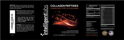 Collagen Peptides Unflavored label
