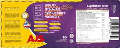 AJS Brain Pro 20 label