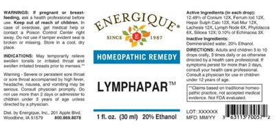 Lymphapar label