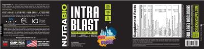 Intra Blast New York Punch label