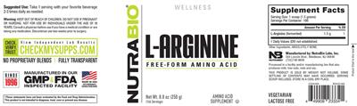 L-Arginine label