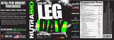Leg Day Cherry Limeade label